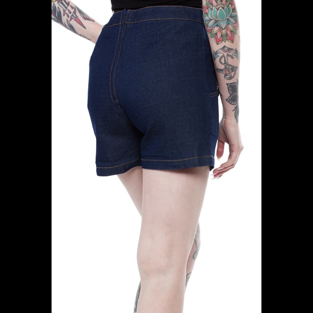 NWT MEDIUM Voodoo Vixen Suspender Shorts